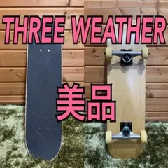 美品　ムラサキスポーツ　Three Weather スケートボードのサムネイル