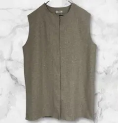 マーレ　MARE ノースリーブベスト　ライトベージュ