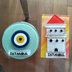 ISTANBUL ガラス マグネット
