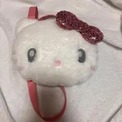 【美品】ユニバ USJハローキティがま口シ ヨルダーバッグ