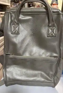 anello GRANDE リュック メタリックグレー