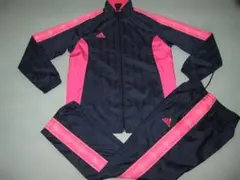 アディダス・ウィンドブレーカー上下セット・Ｌサイズ・かなり美品