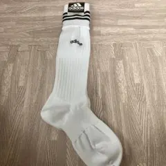 adidas ストライプ ホワイトソックス