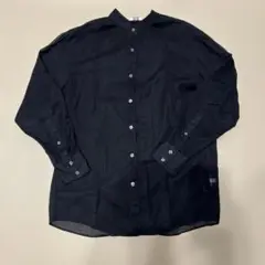 値下げ☆UNIQLO U シアーバンドカラーシャツ