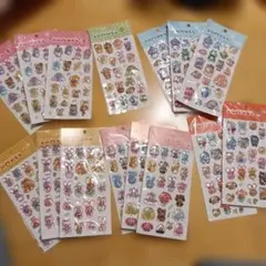 大量！15枚　サミュエル 3Dシール SAMUEL ぷくぷくシール 　ぷっくり①