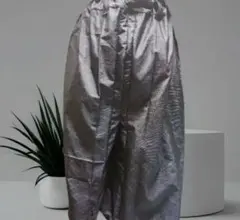 本場大島紬リメイク フード付きチュニック ワンピース風2WAY