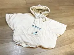 イヴ・サンローラン フード付き ポンチョ 80〜90cm