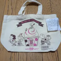 PEANUTS Baskin Robbins トートバッグ スヌーピー