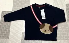 犬デザイン トレーナー 裏起毛　95