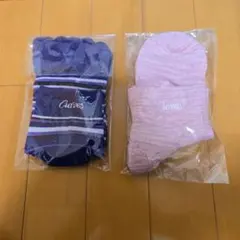 お値下げ❗【新品・未開封】Curvesソックス紫とピンク２足セット