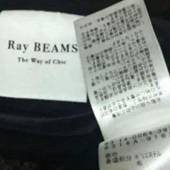 Ray BEAMS レイビームス スウェット切り替えニットのサムネイル