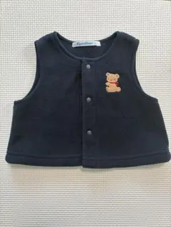 familiar ベビーベスト ネイビー　70cm