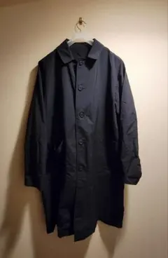 coen ナイロン ステンカラーコート 裏地なし sizeS