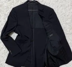 BURBERRY BLACK LABEL ネイビーテーラードジャケット銀ボタンL