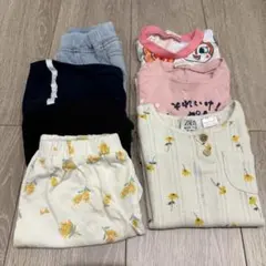 子供服　まとめ売り 7着　90-95cm 女の子 春夏服　半袖　半ズボンのサムネイル