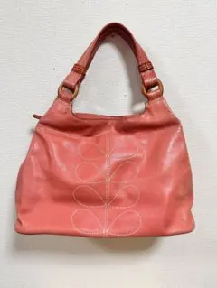 ♡入手困難♡美品♡オーラカイリーorla kiely♡トートバッグ♡牛革♡ピンク