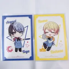 プロセカ タワレコ コラボカフェ ポストカード 天馬司 青柳冬弥