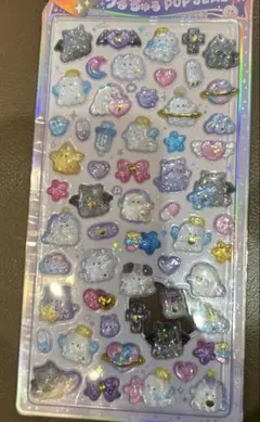 正規品　うるちゅるポップシール　オバケーヌ