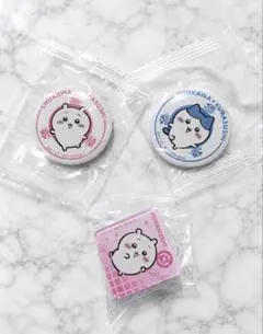 ちいかわ くら寿司 缶バッジ マグネット 3点セット