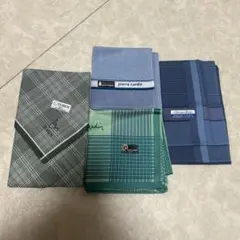 4枚男子、pierre cardin ハンカチセットのサムネイル