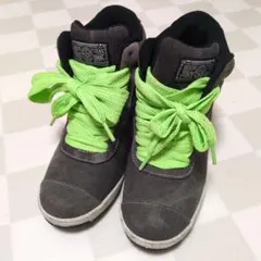 VANS バンズ 厚底 ウェッジソールスニーカー スタッズ デニム 24cm