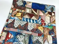 シーチング綿100%生地幅110cm×100cmパッチワーク風.2944