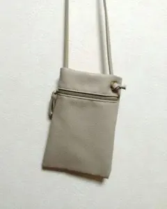 ORBIS ミニショルダーバッグ ベージュ