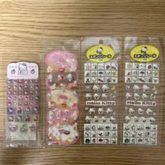 【平成レトロ】ハローキティシール４点セット
