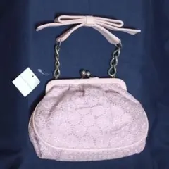 【新品】✿Samantha Thavasa ✿ピンク レース ハンドバッグ