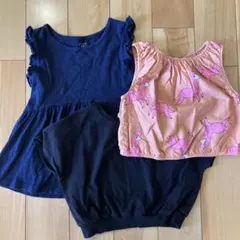 baby GAP H&M ペアマノン　トップス3枚セット