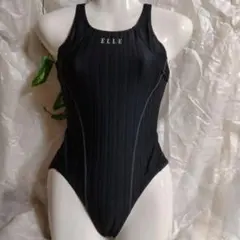 ELLE 競泳水着 ハイレグ　L　美品✨のサムネイル