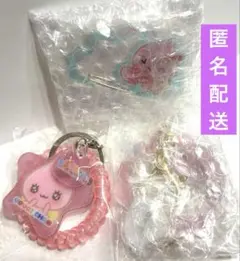 【うるおいちゃん】ゆらゆらキーホルダー・スプリングゴム・アクリルカラビナ