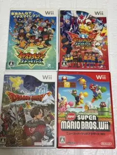 ⭐️24時間以内発送⭐️ Wiiソフトまとめ売り　4本セット　ドラクエ