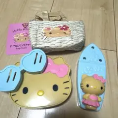 未使用品 日焼けキティ ハッピーセット ダイソー