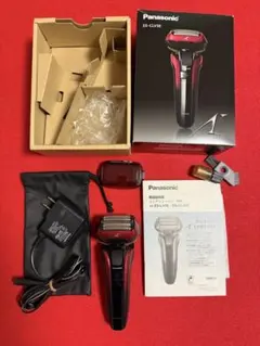 パナソニック ラムダッシュ ES-CLV5D 5枚刃 髭剃り　極美品・付属品完備 パナソニック ラムダッシュ ES-CLV5D 5枚刃 髭剃り 極美品・付属品完備