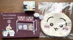 ちいかわ　3ボックス付き収納ケース おかおBIGボストンバックうさぎ