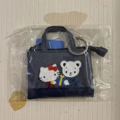 【新品】ミニデニムバッグ　ハローキティ × familiar チャーム