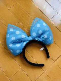 ディズニー　ミニー　リボン　カチューシャ
