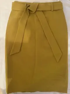 UNITED ARROWS マスタード タイトスカート