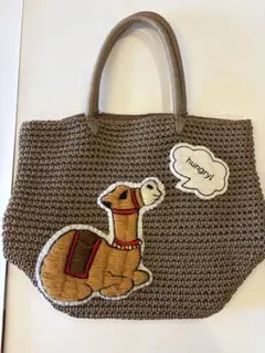 ラドロー プードル刺繍 トートコードバッグ - メルカリ