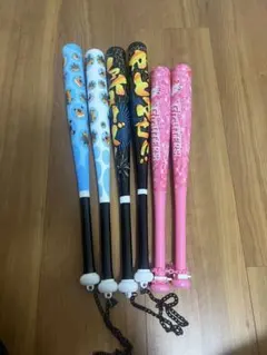 希少＊プロ野球 応援バット 6本セット 読売ジャイアンツ 横浜DeNA