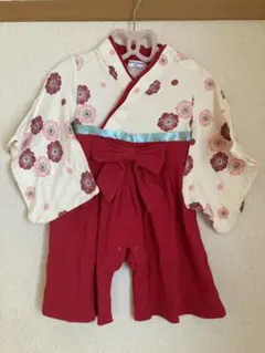 袴ロンパース　80