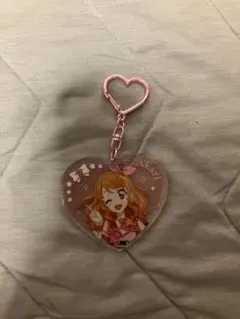映画 アイカツ ポップコーン 大空あかり ハート型アクリルキーホルダー