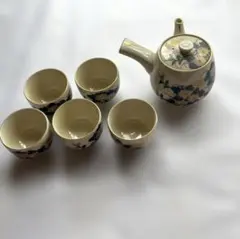 宮内庁御用達 深川製磁 百年庵 茶灰釉 急須茶器揃え 新品 - メルカリ