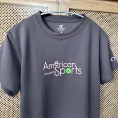 【美品】Champion チャンピオン レディース Tシャツ グレー L