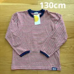 moujonjon ムージョンジョン 長袖Tシャツ ロンT ボーダー 130cm