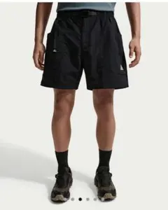 新品 NIKE ACG Dolomiti ショートパンツ XL ブラック 黒 - メルカリ