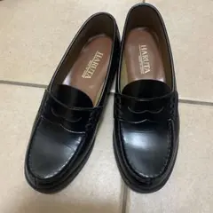 【新品・未使用】ハルタ HARUTA ローファー 25.0cm EE 日本製 黒