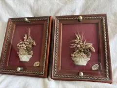 ドライフラワーフレーム　2個セット