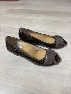 blanco / bleu ブラウンオープントゥシューズBlanco Bleu